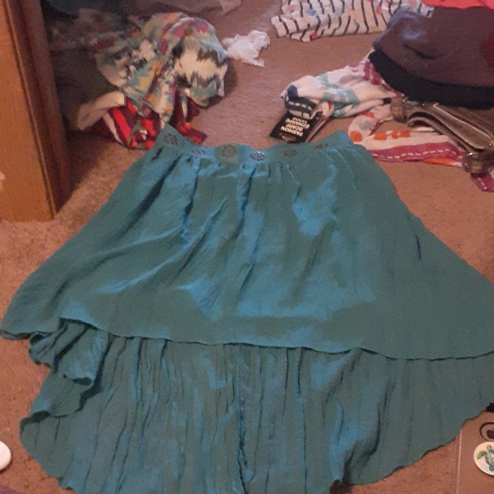 Disney Blue flowy skirt